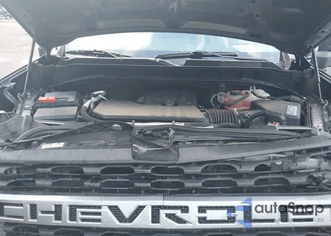 2021 Chevrolet Silverado 2Wd Short Bed Custom из США, поврежденный, VIN 1GCPWBEK6MZ286408